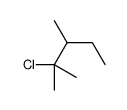 2-chloro-2,3-dimethylpentane结构式