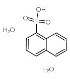 萘-1-磺酸水合物结构式