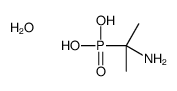 2-aminopropan-2-ylphosphonic acid,hydrate Structure