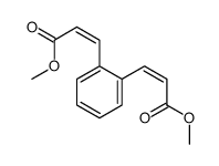 methyl 3-[2-(3-methoxy-3-oxoprop-1-enyl)phenyl]prop-2-enoate结构式