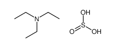 N,N-diethylethanamine,sulfurous acid结构式