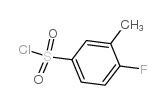 4-Fluoro-3-methylbenzenesulfonyl chloride structure