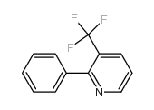 2-苯基-3-(三氟甲基)-吡啶结构式