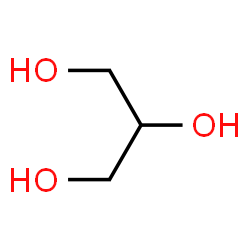 propane-1,2,3-triol structure