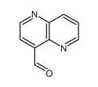 1,5-萘啶-4-甲醛结构式