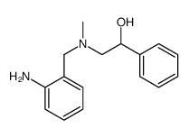 2-[(2-aminophenyl)methyl-methylamino]-1-phenylethanol Structure
