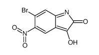 6-溴-5-硝基靛红结构式