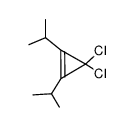 3,3-dichloro-1,2-diisopropylcycloprop-1-ene Structure