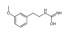 [2-(3-甲氧基-苯基)-乙基]-脲结构式