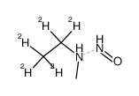 N-Nitrosomethylethylamine-d5 Structure