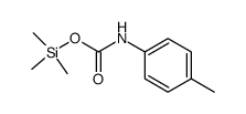 trimethylsilyl-N-p-tolyl carbamate Structure