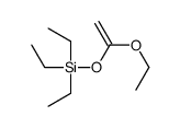 1-ethoxyethenoxy(triethyl)silane结构式