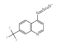 Quinoline,4-azido-7-(trifluoromethyl)- Structure