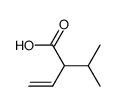 α-isopropyl-vinylacetic acid Structure