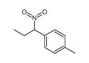 1-methyl-4-(1-nitropropyl)benzene结构式