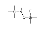 [[[fluoro(dimethyl)silyl]oxyamino]-dimethylsilyl]methane结构式
