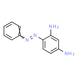 4-(phenylazo)benzene-1,3-diamine acetate Structure