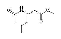 3-(Acetylamino)capronsaeure-methylester Structure