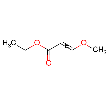 ethyl ester of 3-methoxy-2-propen-1-oic acid Structure