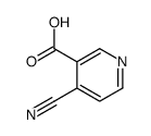 4-氰基-3-吡啶羧酸结构式