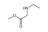 2-(乙基氨基)乙酸甲酯结构式