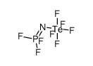 (pentafluoro-l6-tellanyl)phosphorimidoyl trifluoride结构式