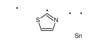 trimethyl(1,3-thiazol-2-yl)stannane Structure
