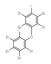 2,4'-difluoro-2',3,3',4,5,5',6,6'-octabromodiphenyl ether Structure