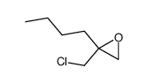 2-butyl-2-(chloromethyl)oxirane Structure