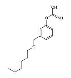 [3-(hexoxymethyl)phenyl] carbamate结构式