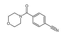 4-(morpholine-4-carbonyl)benzonitrile Structure