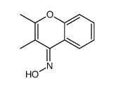 N-(2,3-dimethylchromen-4-ylidene)hydroxylamine Structure