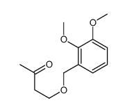 4-[(2,3-dimethoxyphenyl)methoxy]butan-2-one结构式