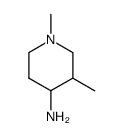 1,3-dimethyl-piperidin-4-ylamine Structure