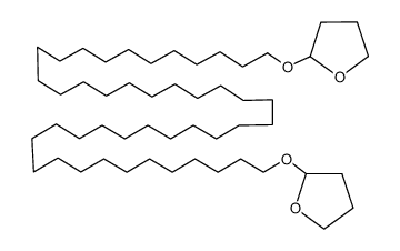 1,44-di(2-tetrahydrofuranyloxy)tetratetracontane Structure