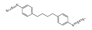 1-azido-4-[4-(4-azidophenyl)butyl]benzene Structure