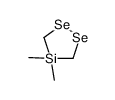 4,4-dimethyl-1,2,4-diselenasilolane结构式