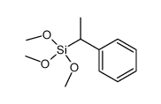 trimethoxy-(1-phenyl-ethyl)-silane Structure