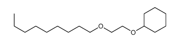 2-nonoxyethoxycyclohexane Structure