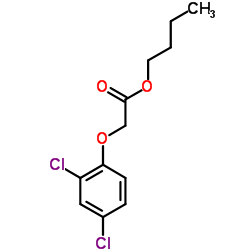 2.4-D丁酯结构式