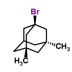 1-溴-3,5-二甲基金刚烷结构式