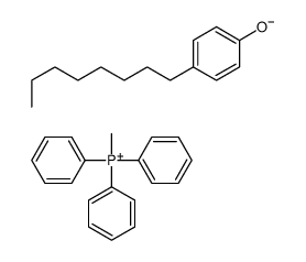 methyltriphenylphosphonium, salt with 4-octylphenol (1:1)结构式