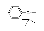 dimethyl-phenyl-tert-butyl-germane Structure