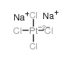 四氯铂(II)酸钠结构式