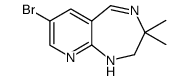 7-bromo-3,3-dimethyl-2,3-dihydro-1H-pyrido[2,3-e][1,4]diazepine Structure