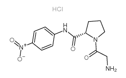 H-Gly-Pro-pNA · HCl Structure