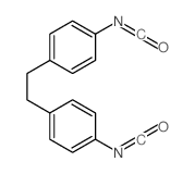 Benzene,1,1'-(1,2-ethanediyl)bis[4-isocyanato- Structure