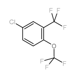 4-氯-1-三氟甲氧基-2-三氟甲苯结构式