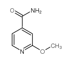 2-甲氧基异烟酰胺结构式