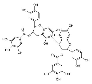 Procyanidin B-5 3,3'-di-O-gallate Structure
